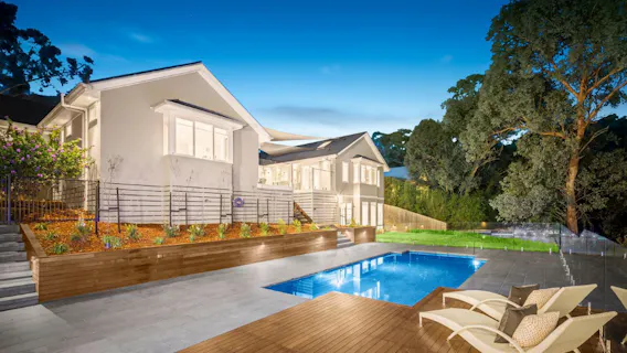 Landscaping work including paving and decking in north eastern suburbs of Melbourne